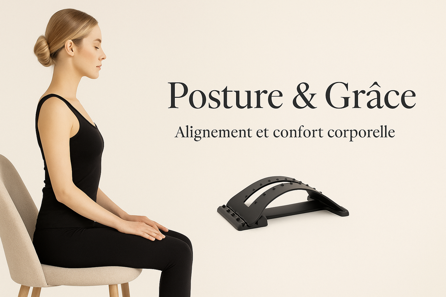 ✨ Posture & Grâce – L’élégance du maintien, le confort du corps